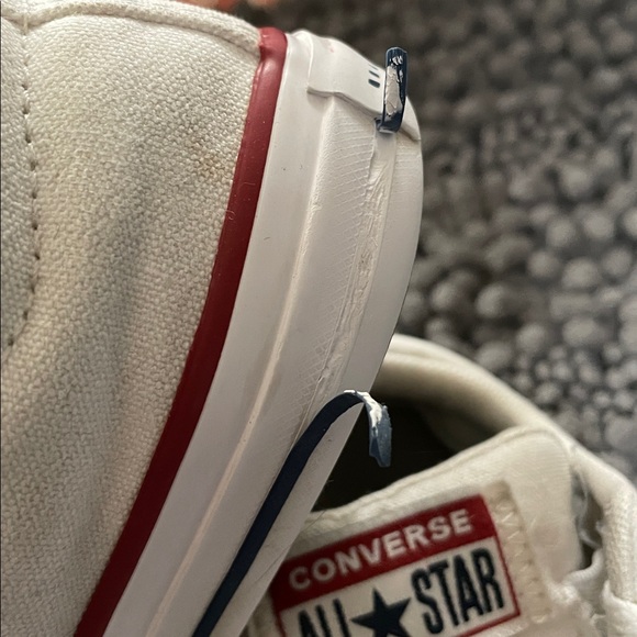 Converse Kids' Cream All Star Sneakers - Picture 6 of 6
